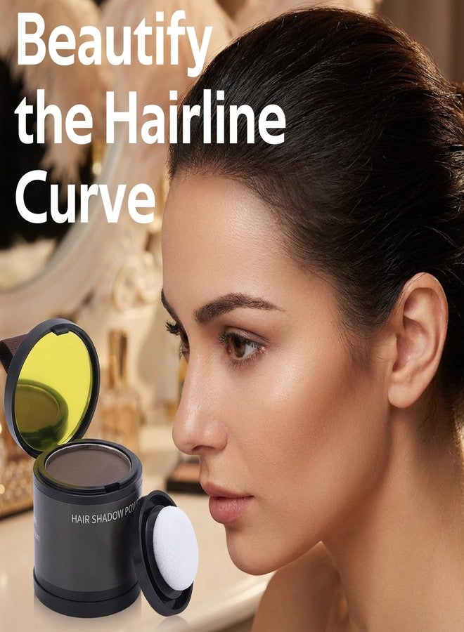TARSHYRY Hairline Powder for Women & Men, Root Touch Up Hair Color for Gray Coverage, Bald Spot Concealer & Hair Root Filler, 24-Hour Water proof Hair Color Powder (Dark Brown) - Image 2